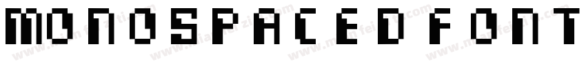 Monospaced Font字体转换